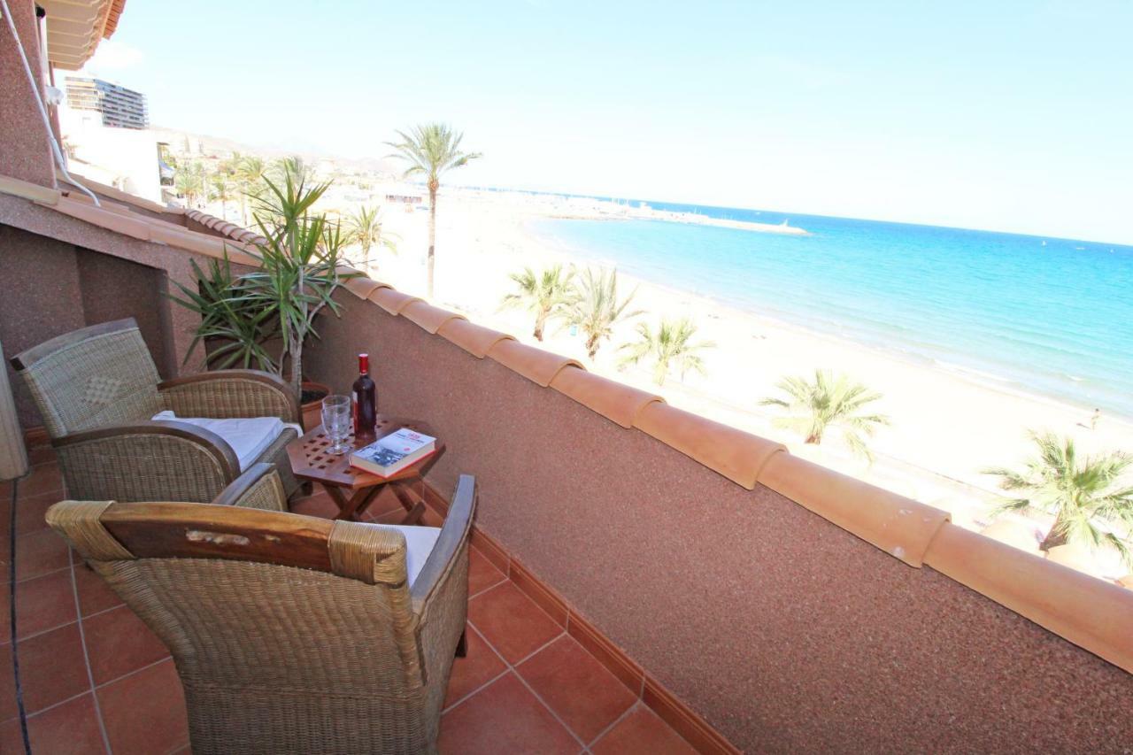 Atico Duplex De Lujo Frente Al Mar. 1A Linea Playa Apartment El Campello Exterior photo